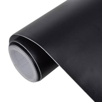 Car Film Matt Black 100x150 cm - Water-Resistant & Easy to Apply