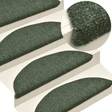 Self-Adhesive Stair Mats - 5 pcs Green | Hipomarket