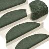  Self-adhesive Stair Mats 5 pcs Green 65x21x4 cm Needle Punch Colour green Size 65 x 21 x 4 cm Quantity in Package 5 