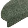 Self-Adhesive Stair Mats - 5 pcs Green | Hipomarket