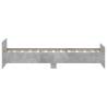 Concrete Grey Bed Frame 90x200 cm - Stylish & Durable