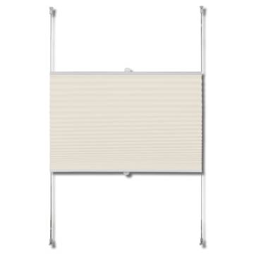 Plisse Blind 40x150cm Creme - Stylish & Functional Privacy Solution