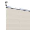 Plisse Blind 40x150cm Creme - Stylish & Functional Privacy Solution