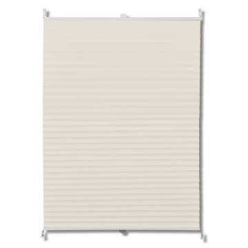 Plisse Blind 60x100cm Creme - Perfect Sunlight Screen