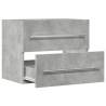 Concrete Grey Sink Cabinet | Stylish & Space-Saving Design