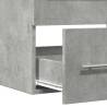 Concrete Grey Sink Cabinet | Stylish & Space-Saving Design