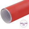 Matt Red Car Film - 100x150 cm | Hipomarket