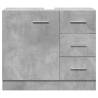 Sink Cabinet Concrete Grey 63x30x54 cm | Hipomarket UK