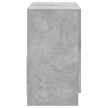 Sink Cabinet Concrete Grey 63x30x54 cm | Hipomarket UK