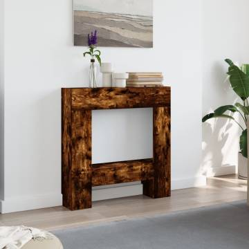 Smoked Oak Fireplace Surround - Stylish & Durable | HiPoMarket UK