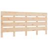 Stylish Solid Wood Pine Headboard 160x3x80 cm | HipoMarket