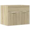 Sink Cabinet Sonoma Oak 60x38.5 cm - Stylish Bathroom Storage