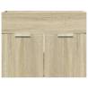 Sink Cabinet Sonoma Oak 60x38.5 cm - Stylish Bathroom Storage