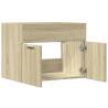 Sink Cabinet Sonoma Oak 60x38.5 cm - Stylish Bathroom Storage