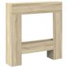 Sonoma Oak Fireplace Surround - Stylish & Durable Design