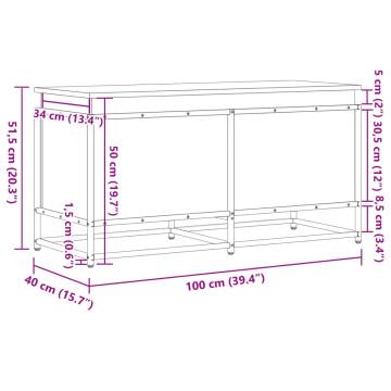 Storage Box with Lid Sonoma Oak - Durable & Stylish Solution