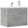  Sink Cabinet Concrete Grey 60x38.5x46 cm Engineered Wood Colour concrete grey Size 60 x 38.5 x 46 cm Number of 1 Number of Pieces 