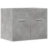 Sink Cabinet Concrete Grey - Stylish Storage Solution