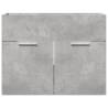 Sink Cabinet Concrete Grey - Stylish Storage Solution