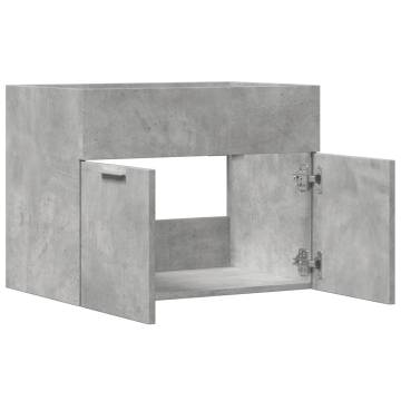 Sink Cabinet Concrete Grey - Stylish Storage Solution