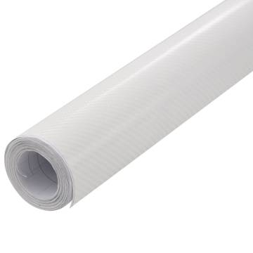 4D White Car Films - 2 pcs 100x150 cm & 50x150 cm