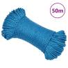 Work Rope Blue 8 mm 50 m Polypropylene Colour blue Quantity in Package 1 Length 50 m Diameter 8 mm 