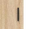 Stylish Highboard Sonoma Oak - 69.5x34x180 cm | Hipo Market