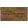 Sink Cabinet Smoked Oak 90x38.5x45 cm - Premium Storage