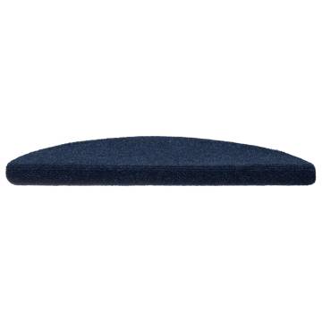 Self-Adhesive Stair Mats - 5 pcs Navy | Hipomarket