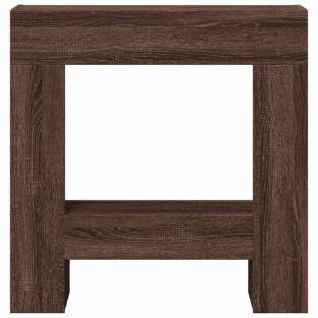 Brown Oak Fireplace Surround - 81x18x82 cm | HipoMarket UK