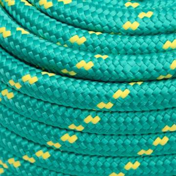 Boat Rope Green 20mm 100m Polypropylene - Durable & Versatile