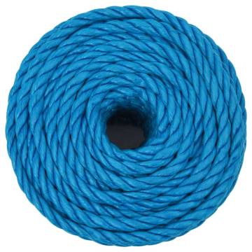 Work Rope Blue 14mm 50m Polypropylene - Durable & Versatile