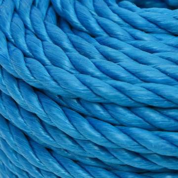 Work Rope Blue 14mm 50m Polypropylene - Durable & Versatile