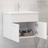 Sink Cabinet White 60x38.5x46 cm - Stylish Bathroom Storage