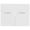 Sink Cabinet White 60x38.5x46 cm - Stylish Bathroom Storage