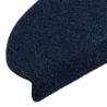 Self-Adhesive Stair Mats 10 pcs Navy - Non-Slip & Washable