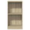 Bookshelf Sonoma Oak 40x24x75 cm - Durable & Stylish