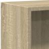 Bookshelf Sonoma Oak 40x24x75 cm - Durable & Stylish