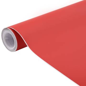 Car Films 2 pcs Matt Red - 100x150 cm for Customization