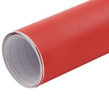 Car Films 2 pcs Matt Red - 100x150 cm for Customization