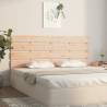 Stylish Solid Wood Pine Headboard - 200x3x80 cm