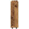 Narrow Storage Trolley 3 Tier - Old Wood Engineered Wood