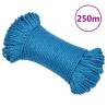  Work Rope Blue 8 mm 250 m Polypropylene Colour blue Quantity in Package 1 Length 250 m Diameter 8 mm 