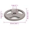 Buy Olympic Weight Plates 2 pcs 20 kg - Durable Cast Iron