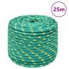  Boat Rope Green 14 mm 25 m Polypropylene Colour green Quantity in Package 1 Length 25 m Diameter 14 mm 