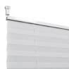 Plisse Blind 60x150cm White - Stylish & Functional Window Covering