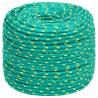 Boat Rope Green 10mm 50m Polypropylene - Durable & Versatile