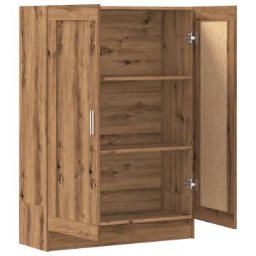 Book Cabinet Artisan Oak - Stylish & Spacious Storage Solution