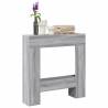  Fireplace Surround Grey Sonoma 81x18x82 cm Engineered Wood Colour grey sonoma 