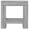 Fireplace Surround Grey Sonoma - Engineered Wood - 81x18x82 cm